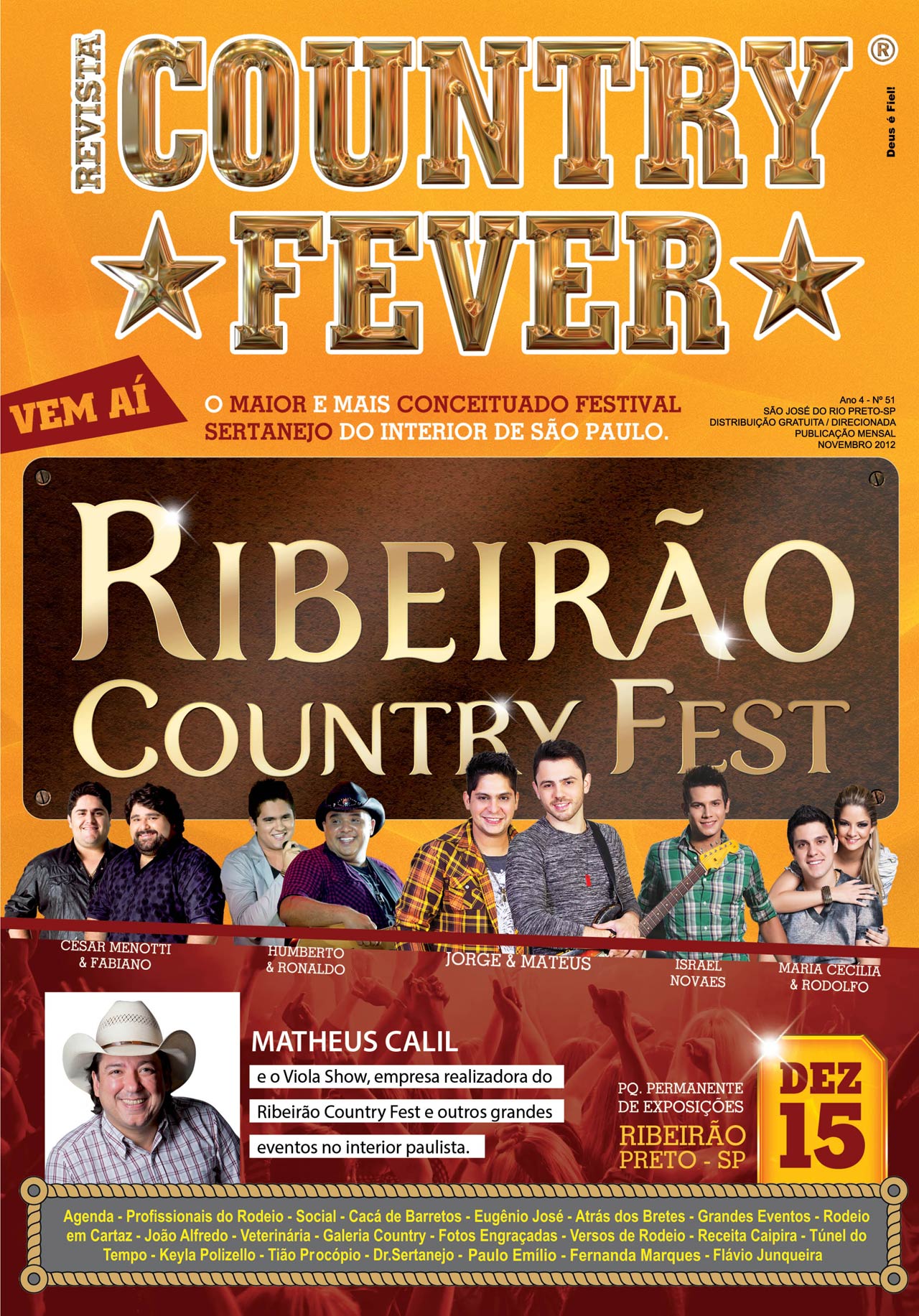 Revista Country Fever - Edição de Novembro de 2012