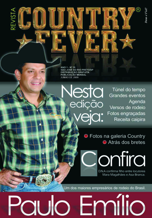 Revista Country Fever - Edição de Junho de 2009