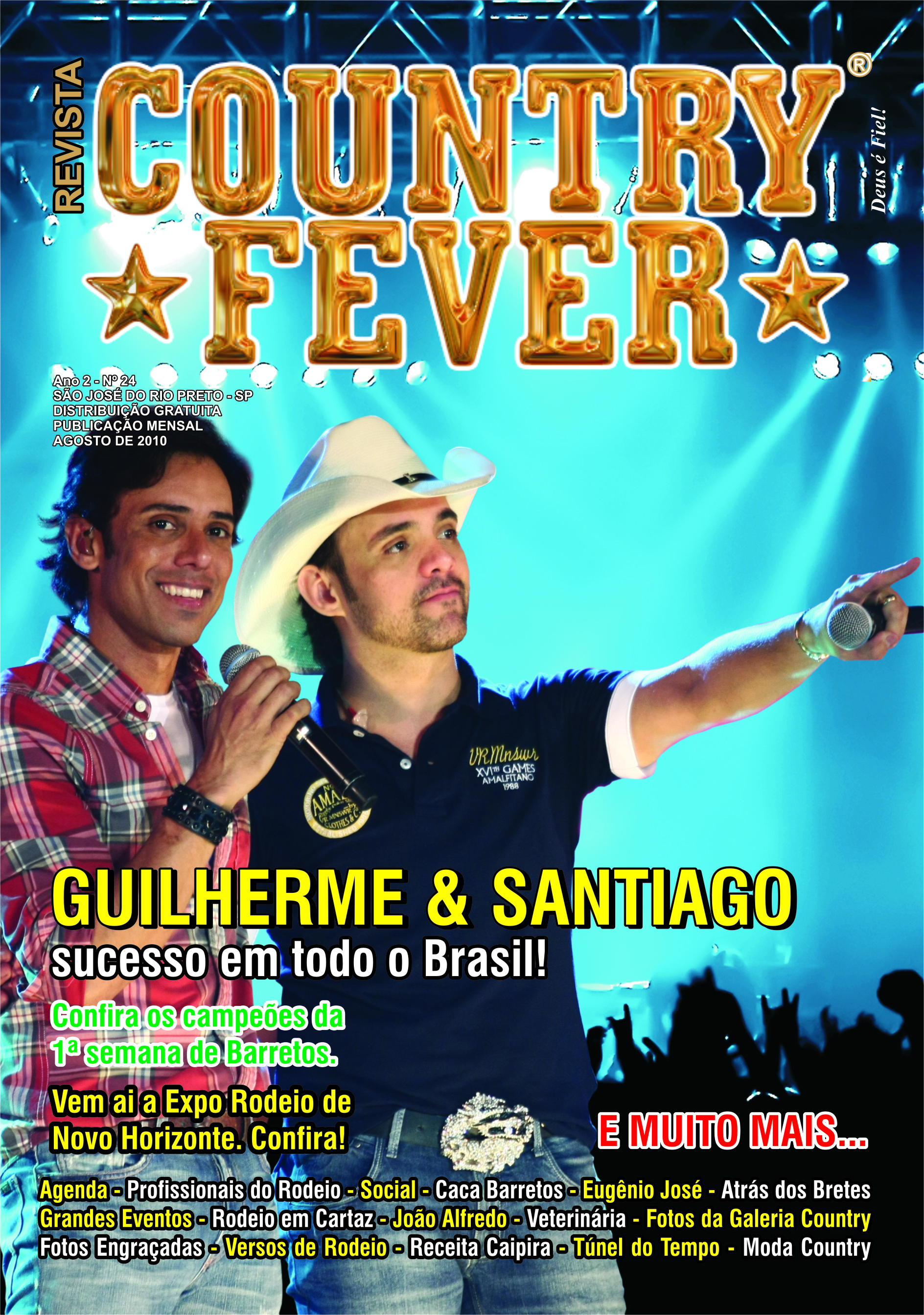 Revista Country Fever - Edição de Agosto de 2010