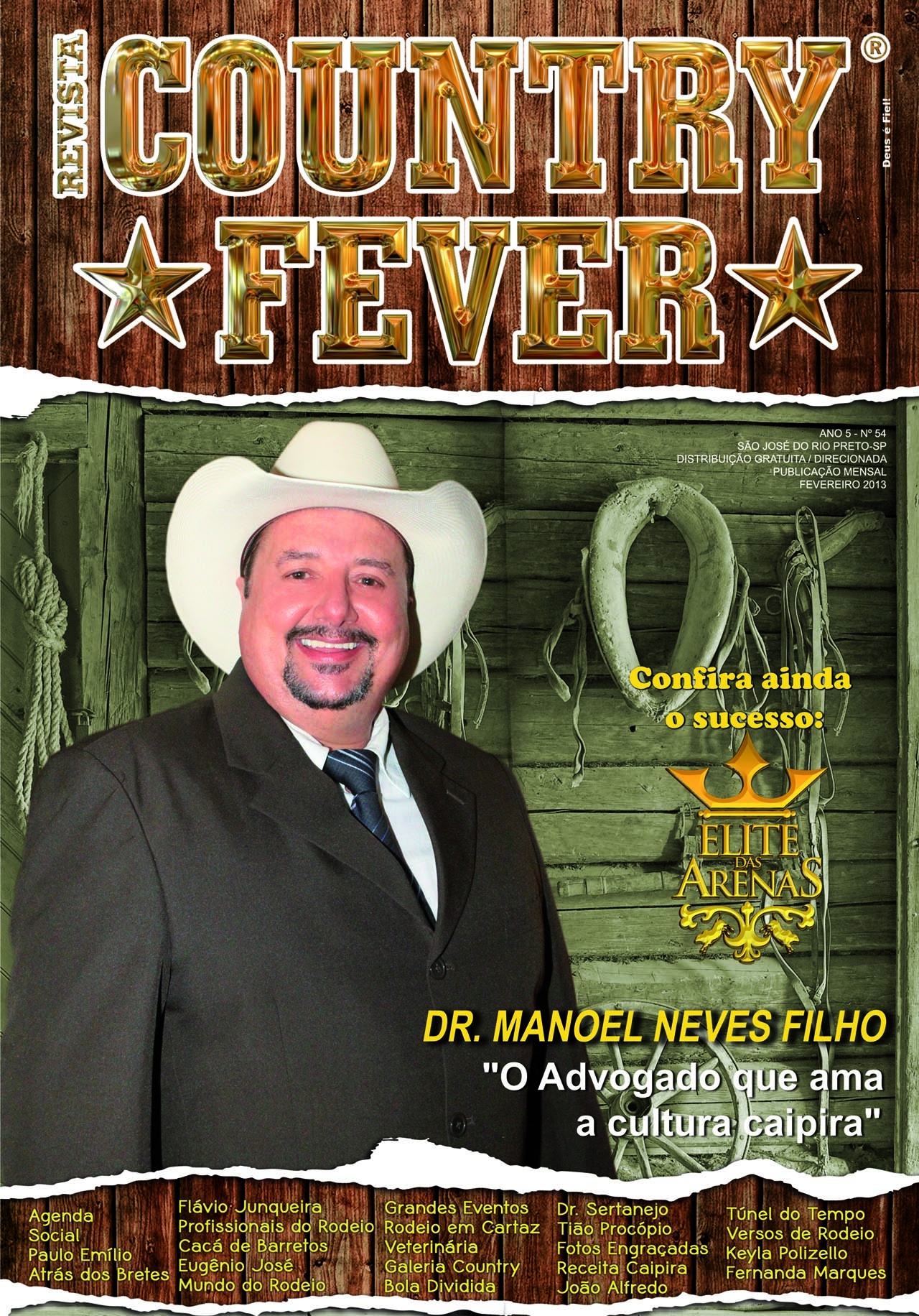 Revista Country Fever - Edição de Fevereiro de 2013