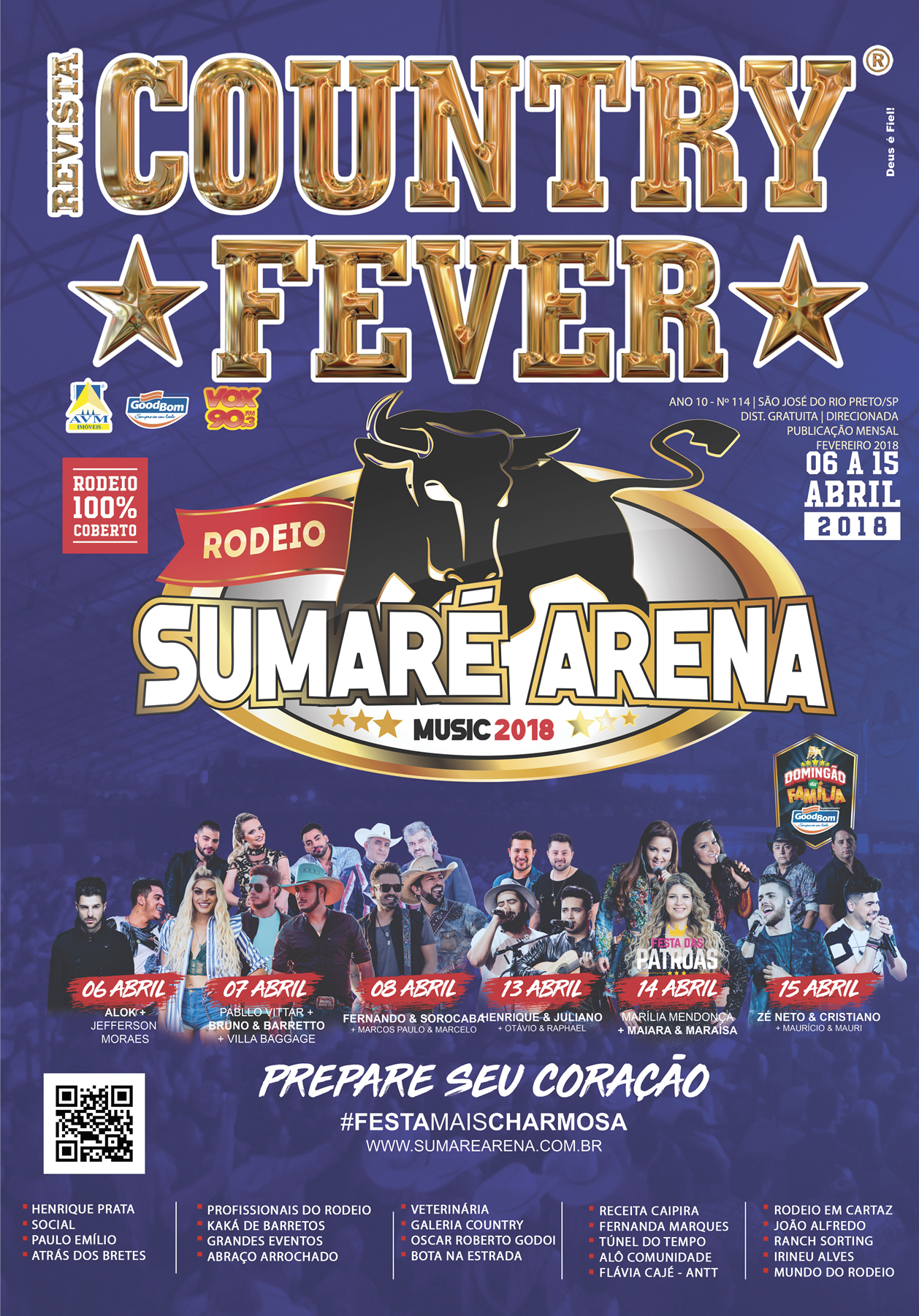 Revista Country Fever - Edição de Fevereiro de 2018	