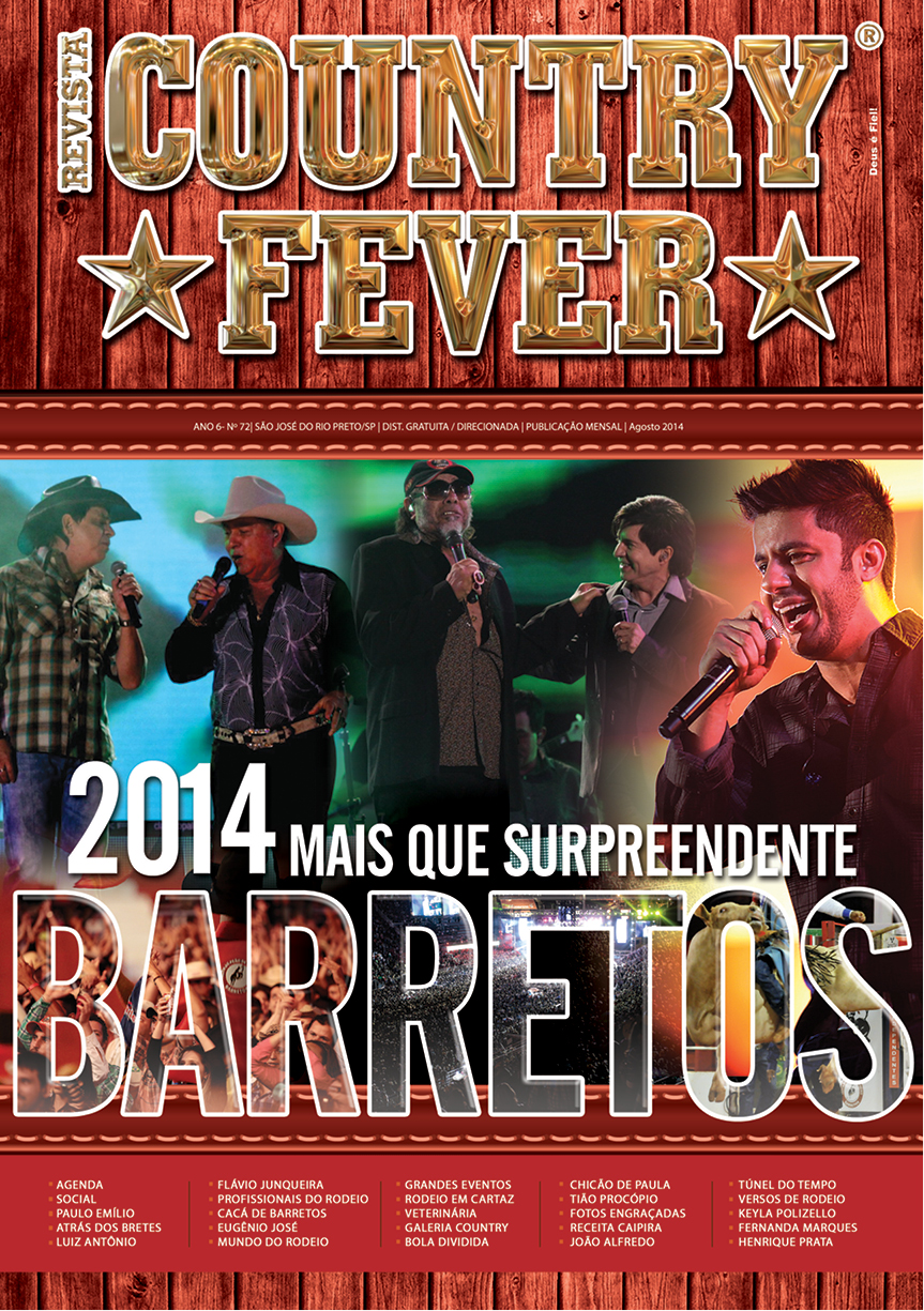 Revista Country Fever - Edição de Agosto de 2014