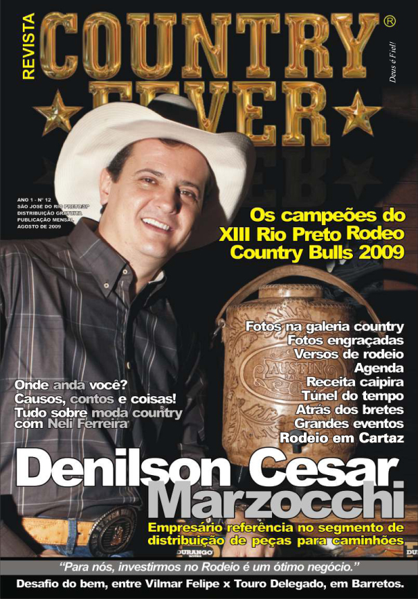Revista Country Fever - Edição de Agosto de 2009