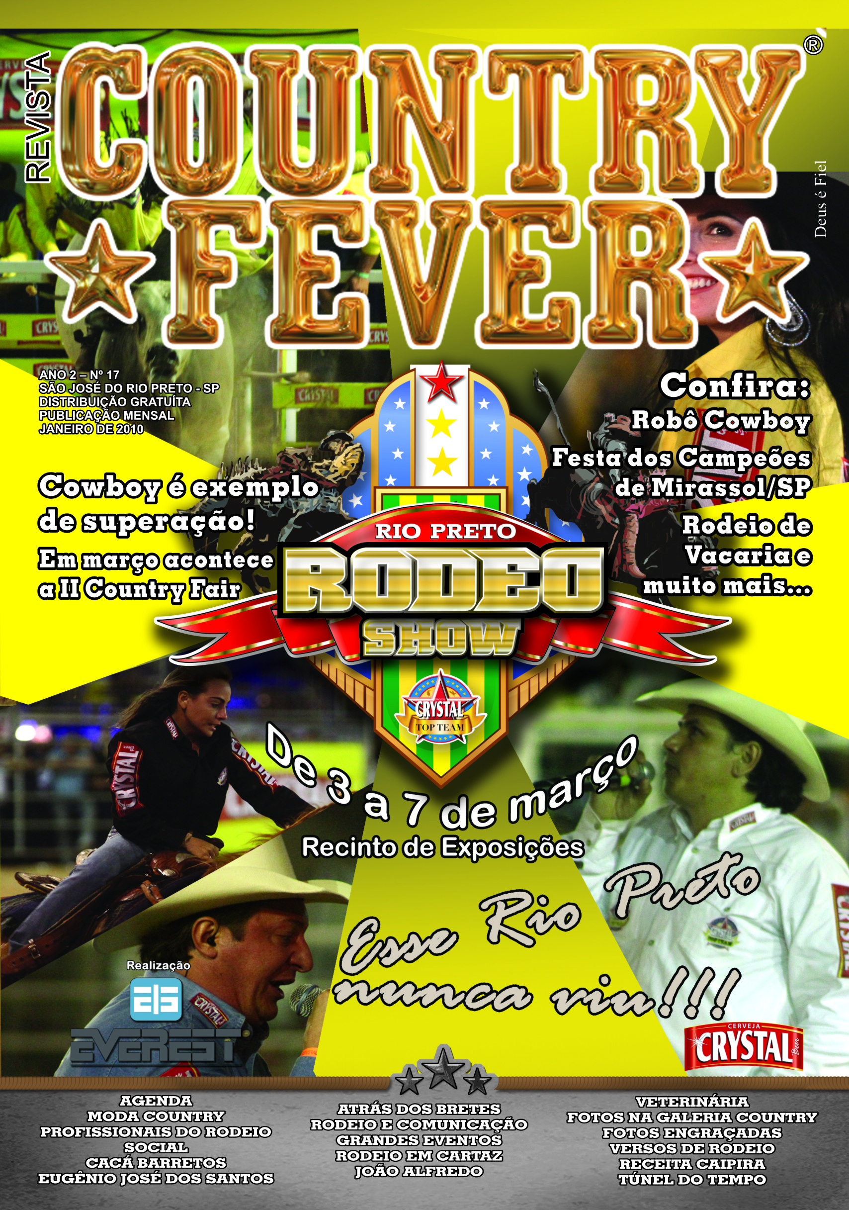 Revista Country Fever - Edição de Janeiro de 2010