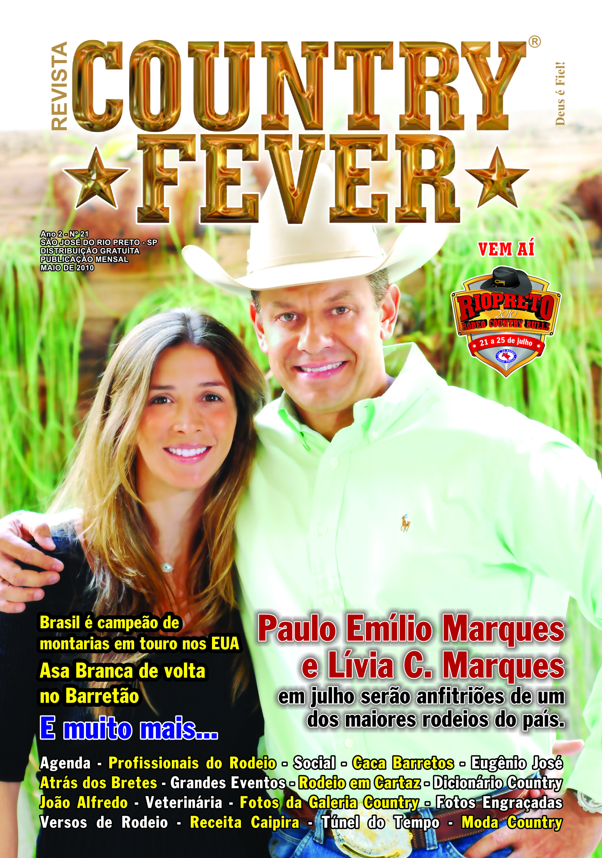 Revista Country Fever - Edição de Maio de 2010