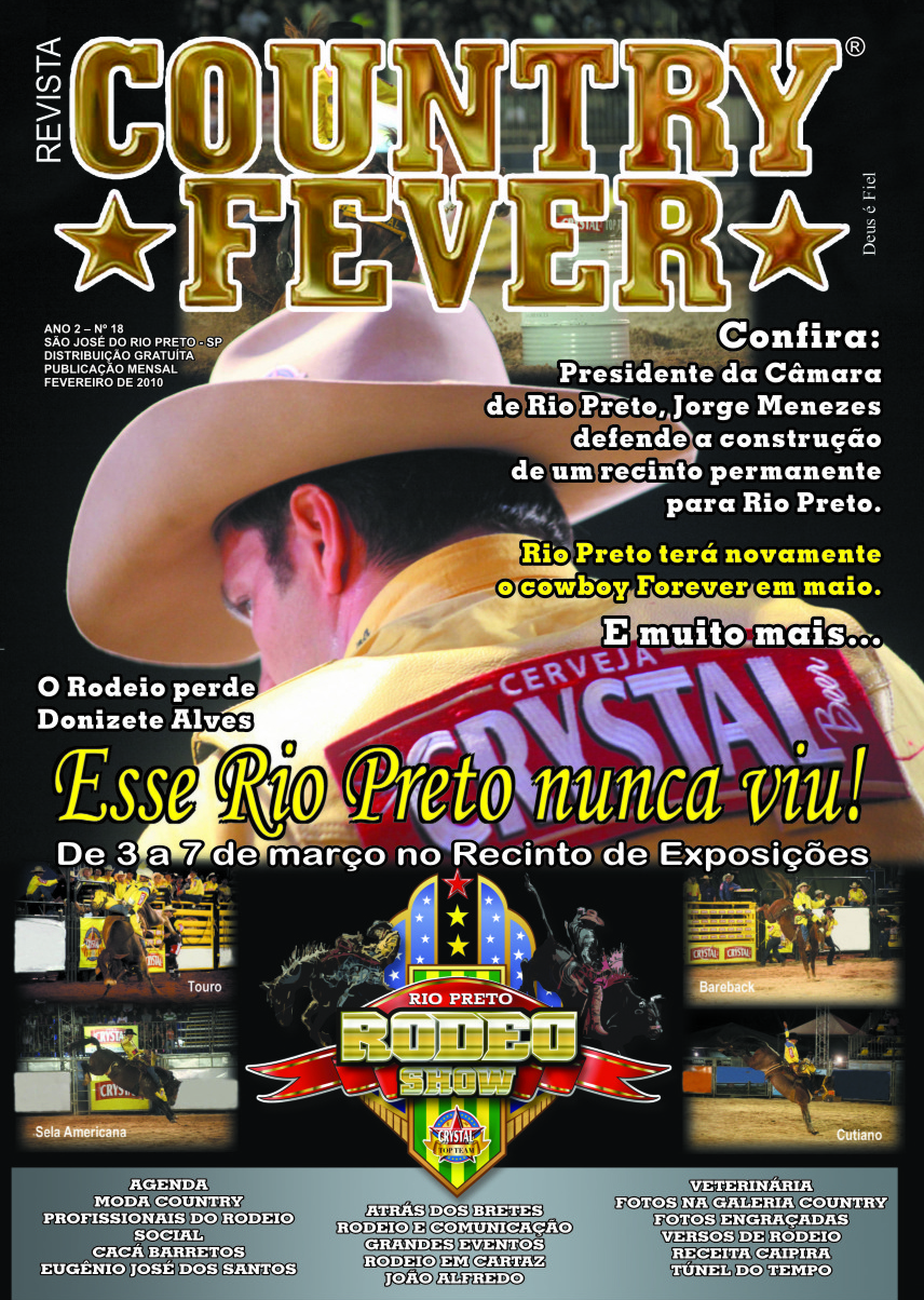 Revista Country Fever - Edição de Fevereiro de 2010