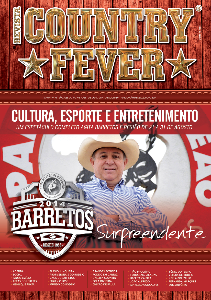 Revista Country Fever - Edição de Julho 2014