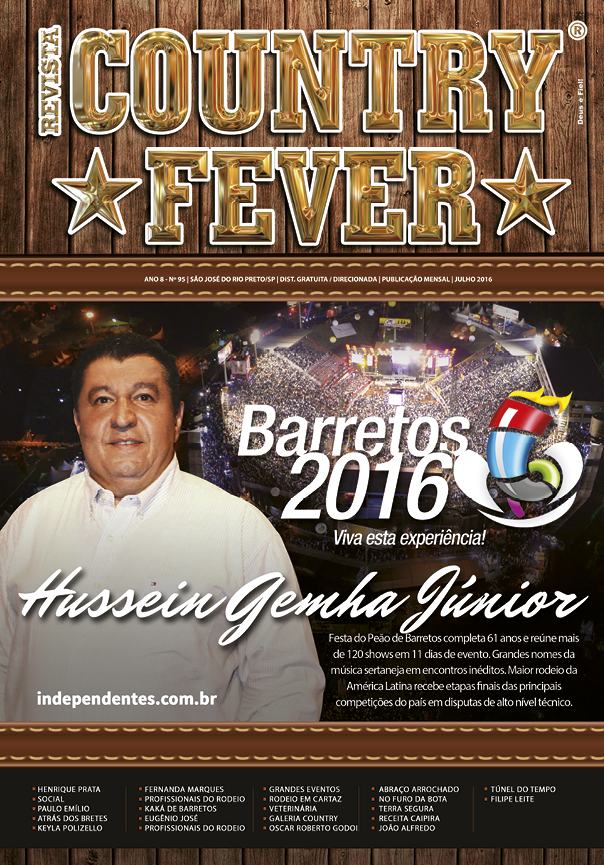 Revista Country Fever - Edição de Julho de 2016