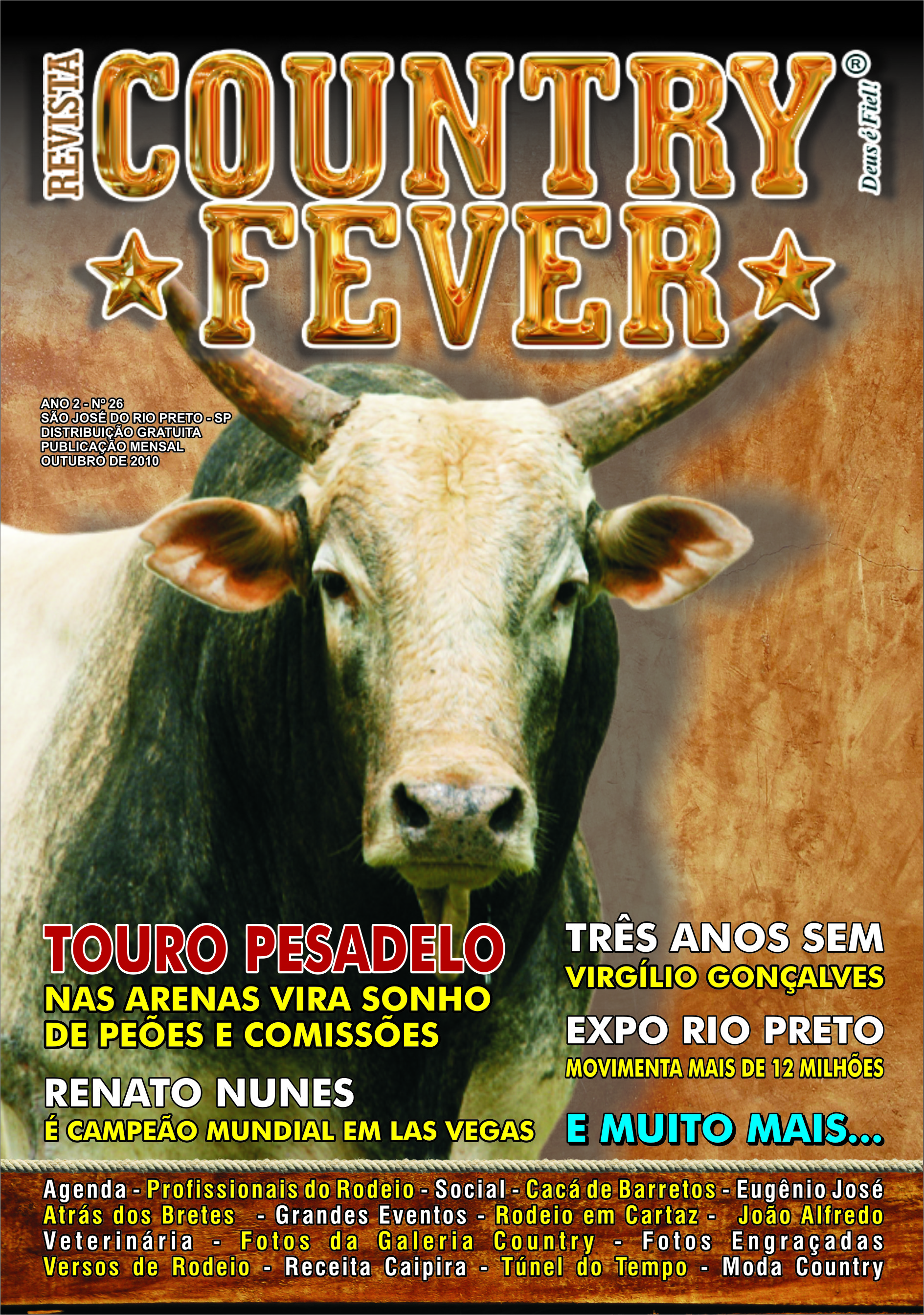 Revista Country Fever - Edição de Outubro de 2010