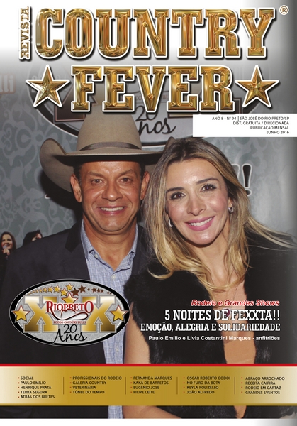 Revista Country Fever - Edição de Junho de 2016
