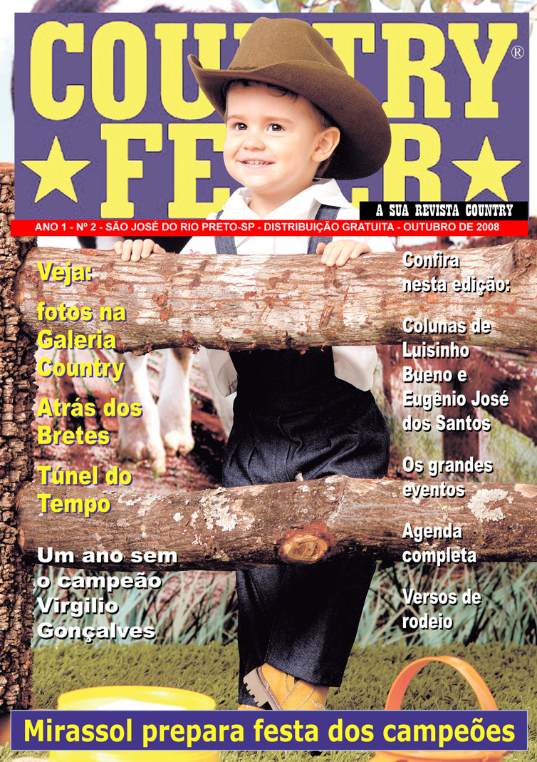 Revista Country Fever - Edição de Outubro de 2008