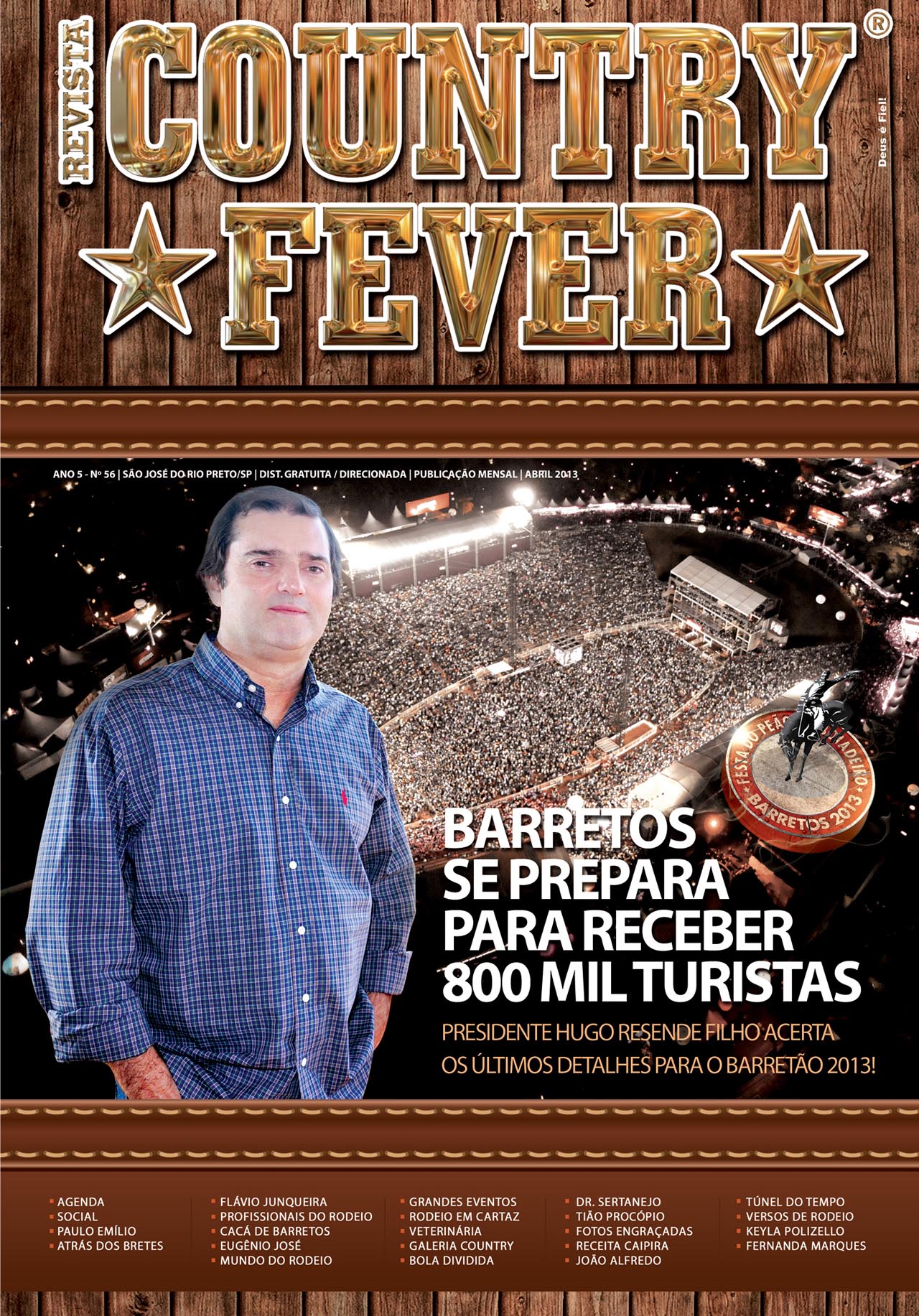 Revista Country Fever - Edição de Abril de 2013