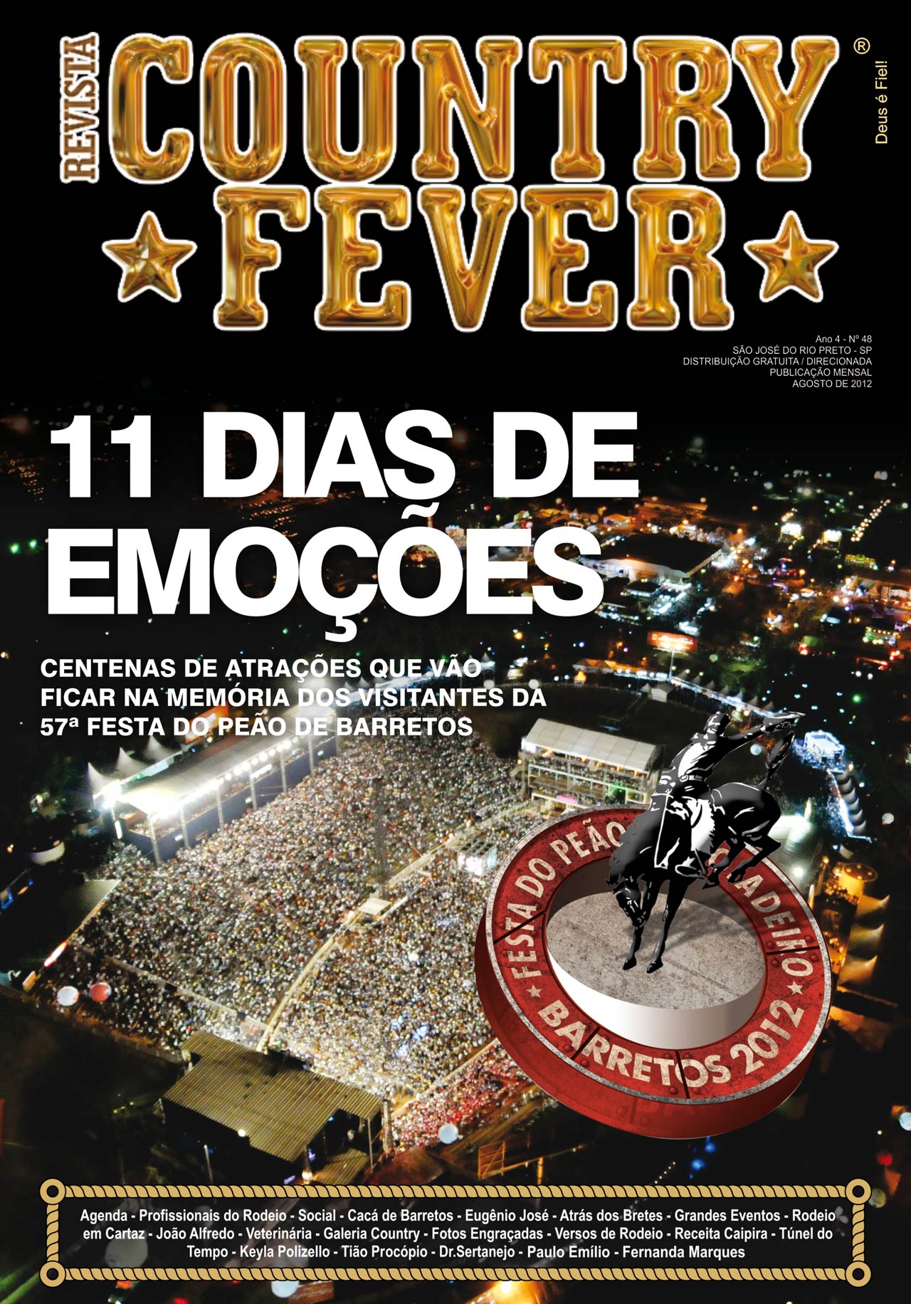 Revista Country Fever - Edição de Agosto de 2012