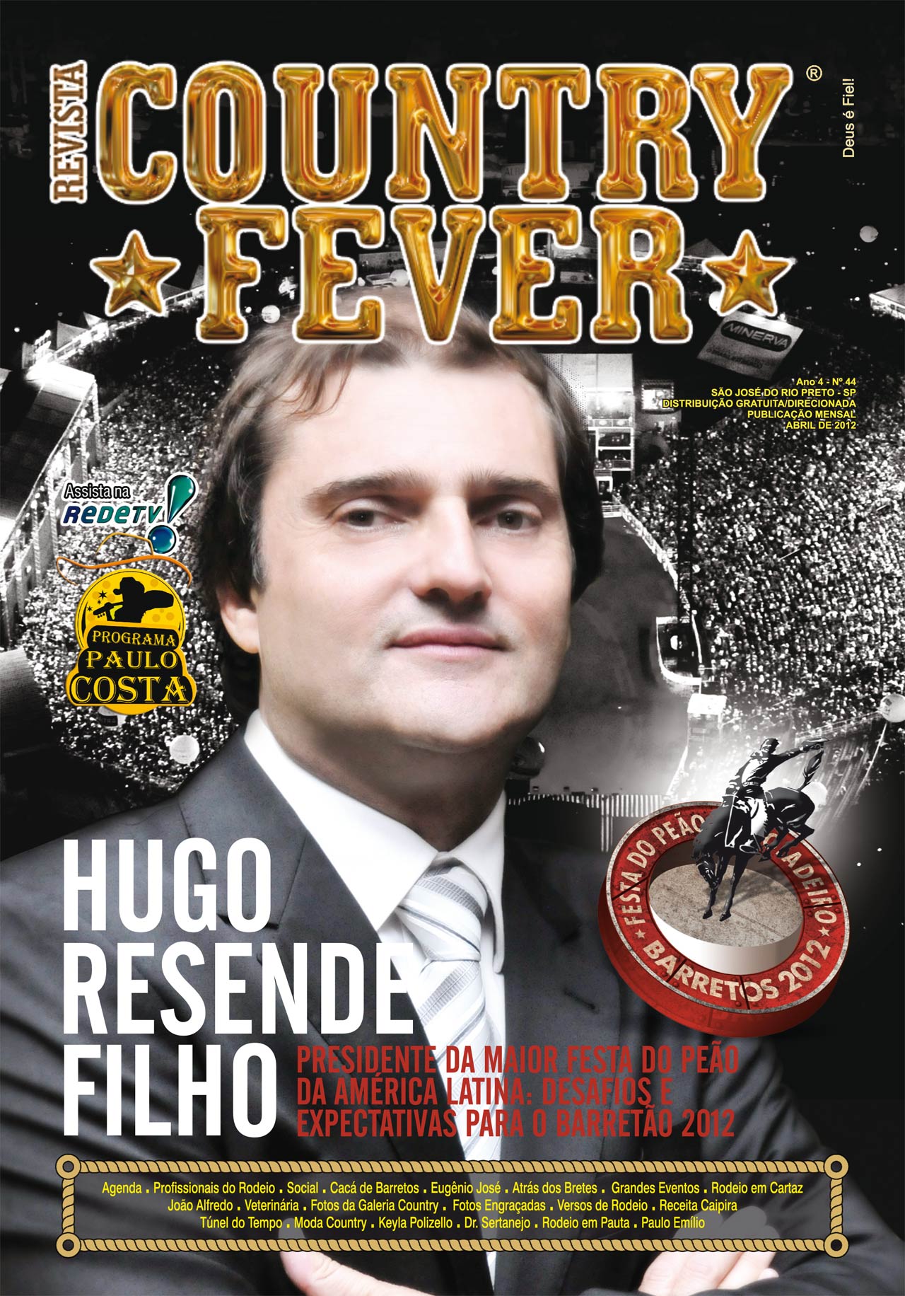 Revista Country Fever - Edição de Abril de 2012