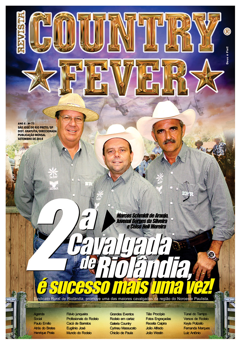 Revista Country Fever - Edição de Setembro de 2014