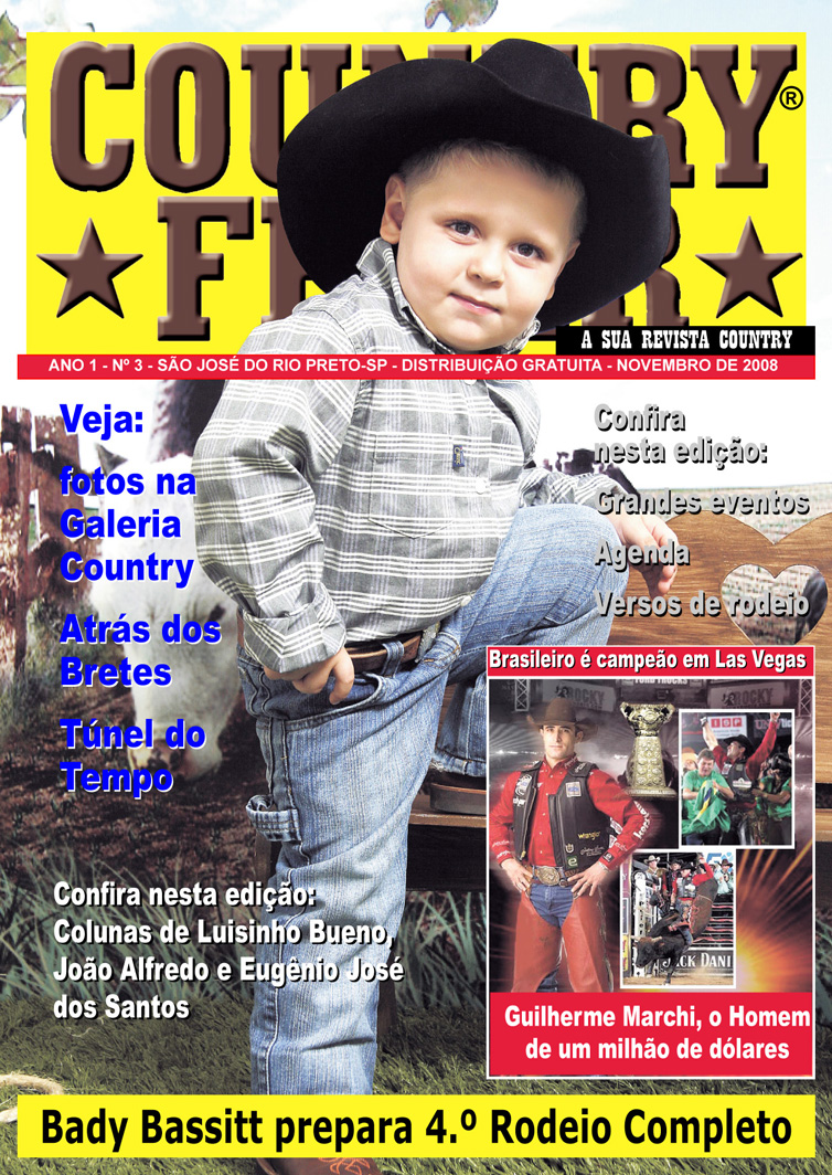 Revista Country Fever - Edição de Novembro de 2008