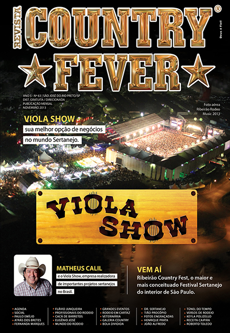 Revista Country Fever - Edição de Novembro de 2013