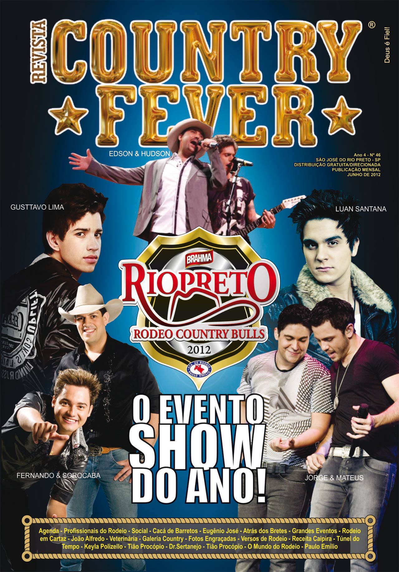 Revista Country Fever - Edição de Junho de 2012