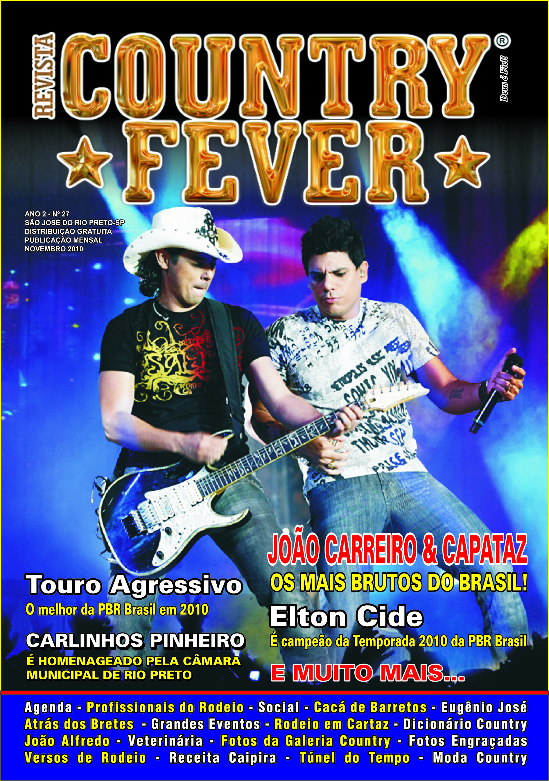 Revista Country Fever - Edição de Novembro de 2010