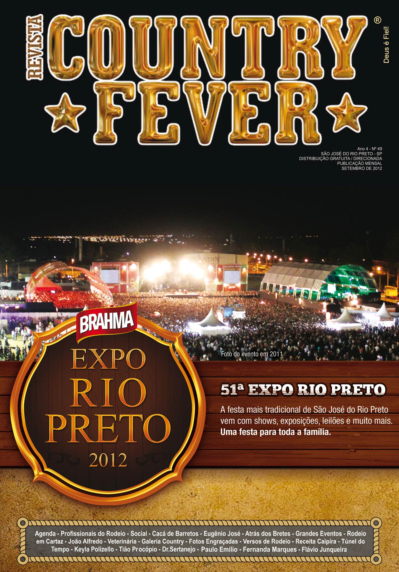 Revista Country Fever - Edição de Setembro de 2012