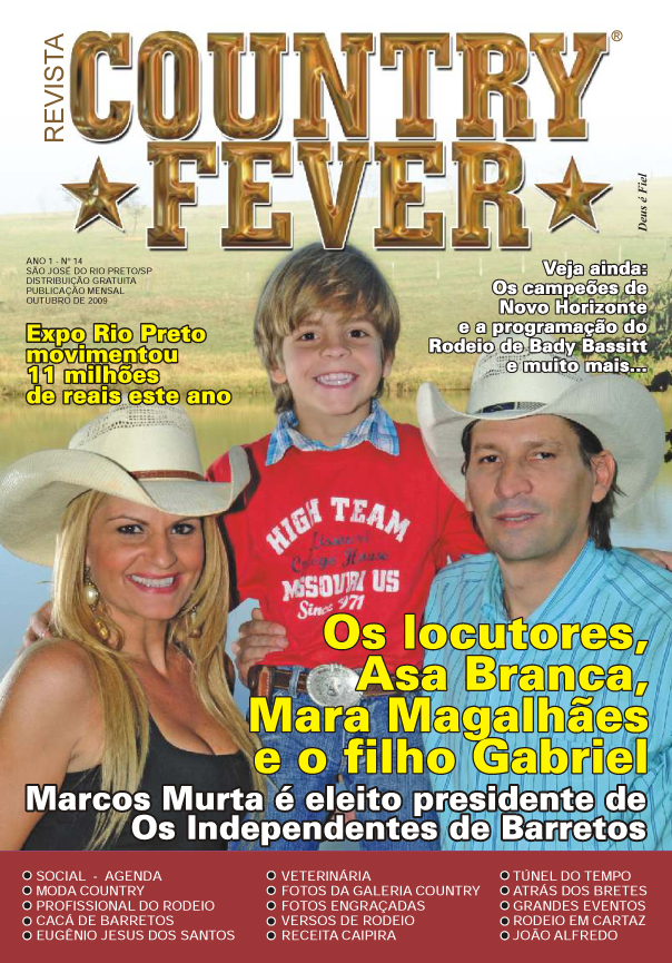 Revista Country Fever - Edição de Outubro de 2009