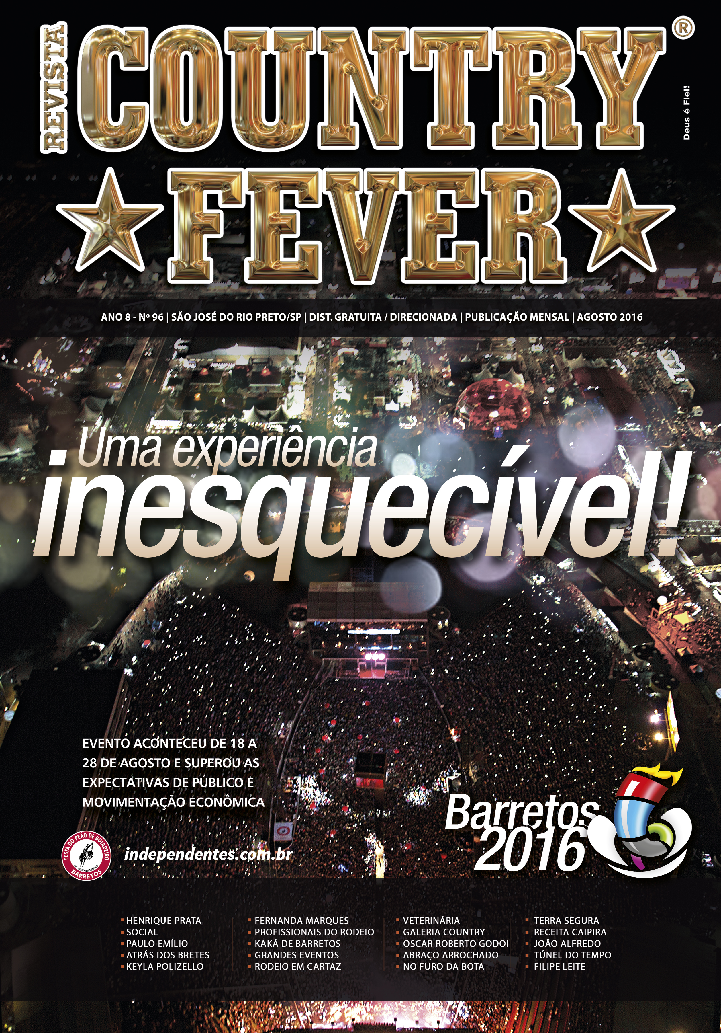 Revista Country Fever - Edição de Agosto de 2016