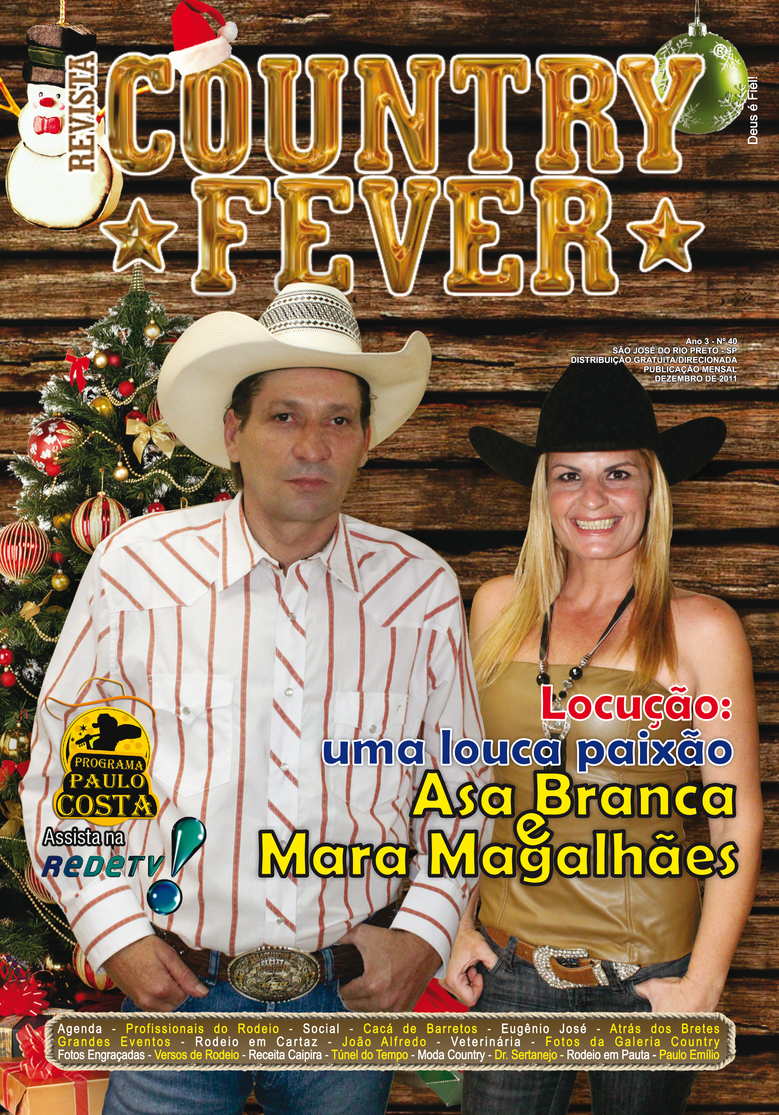Revista Country Fever - Edição de Dezembro de 2011